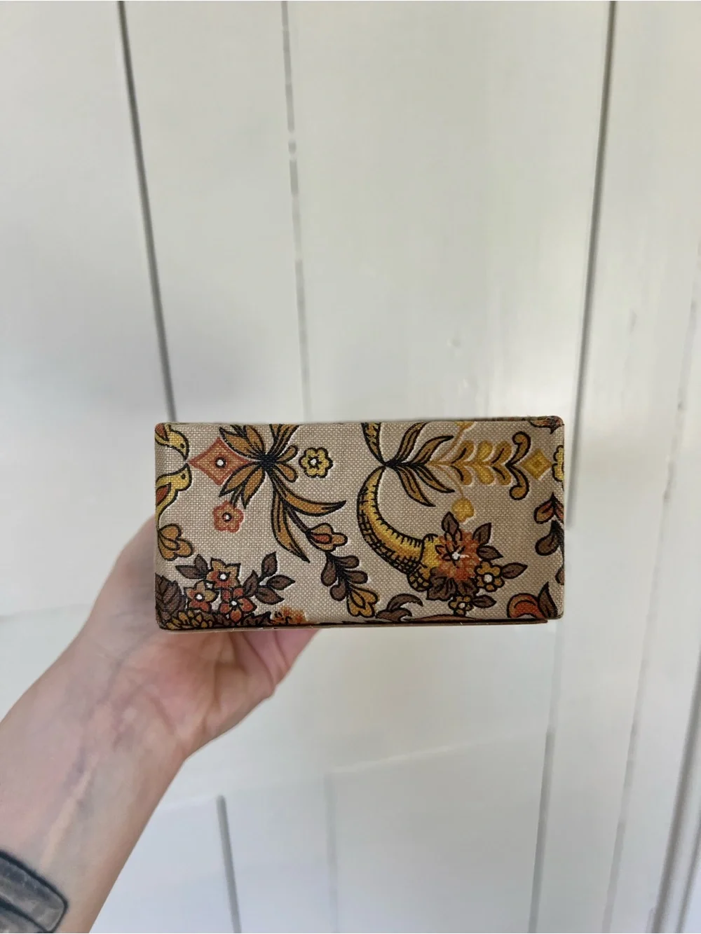 Floral Boho Patterned Jewelry Organizer Tray
